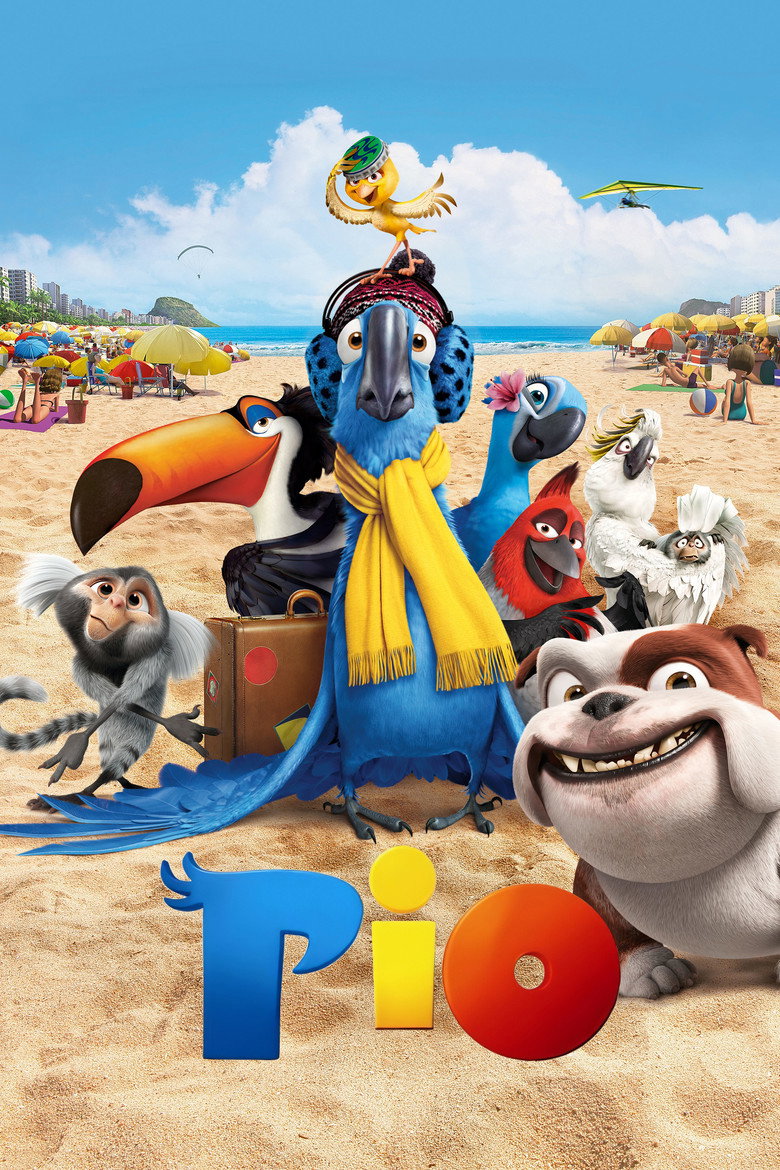 Ріо / Rio (2011) TMDB poster