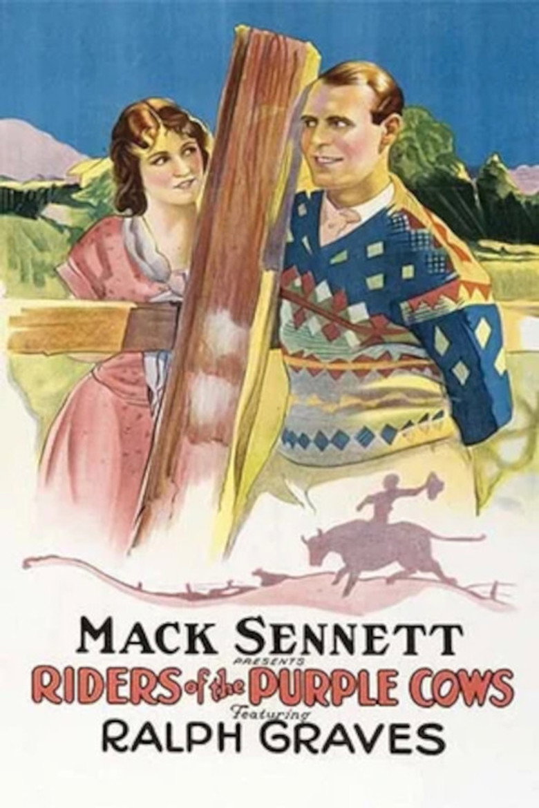 Riders of the Purple Cows (1924) TMDB poster