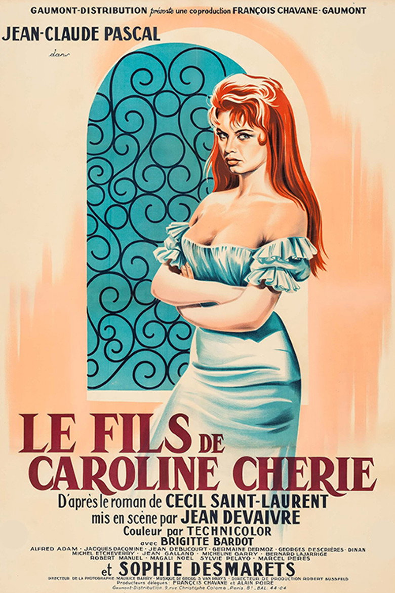 Le fils de Caroline chérie (1955) TMDB poster