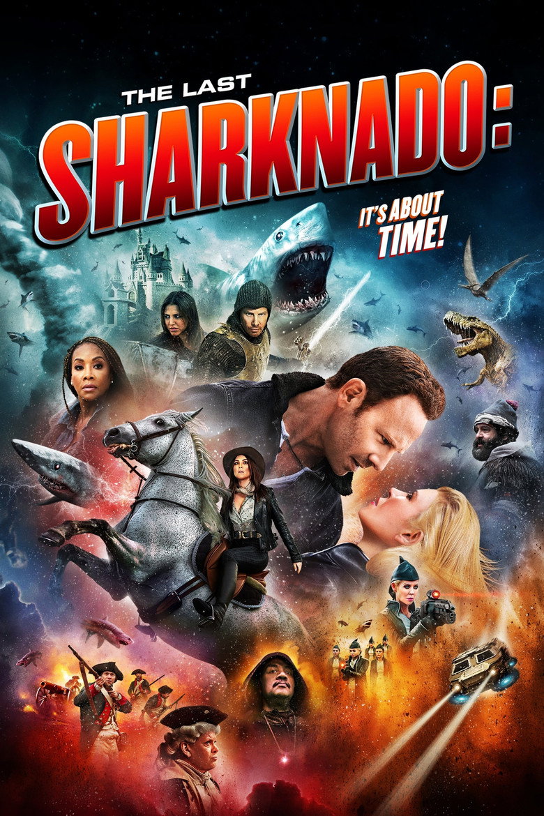 Останній акулячий торнадо: Саме час / The Last Sharknado: It's About Time (2018) TMDB poster