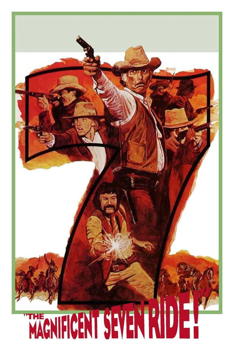 The Magnificent Seven Ride! (1972) TMDB poster