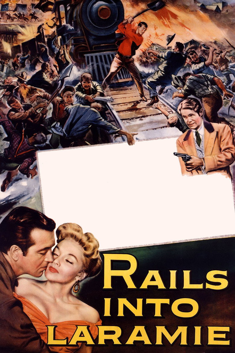 Rails Into Laramie (1954) TMDB poster