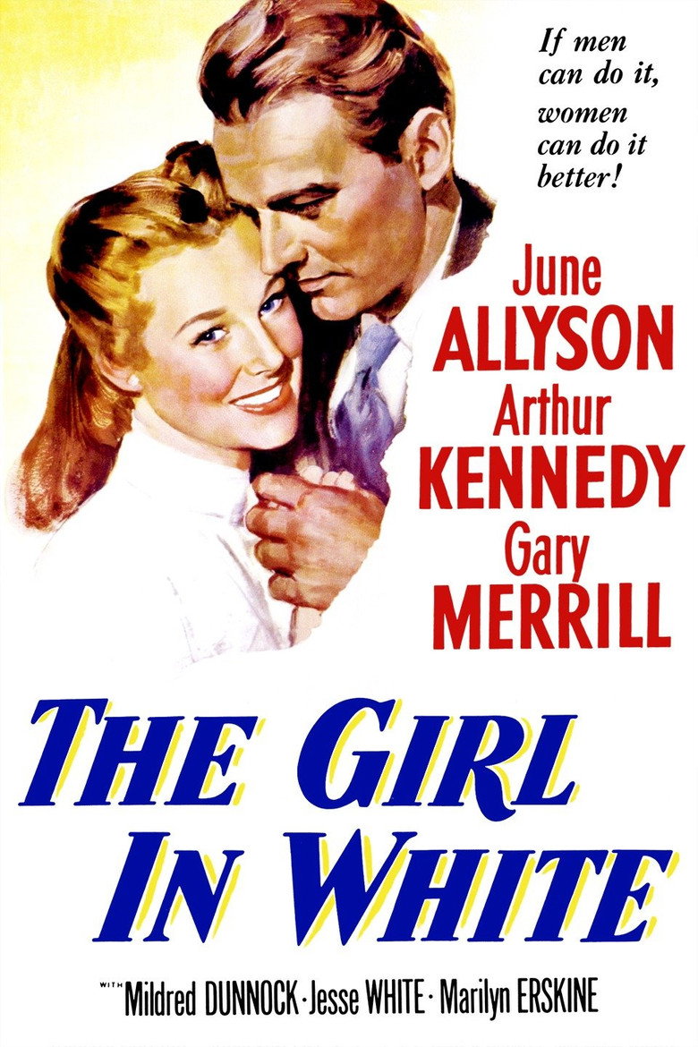 The Girl in White (1952) TMDB poster