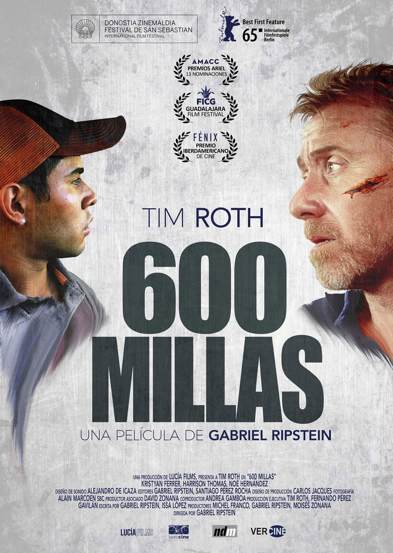 600 millas (2015) TMDB poster