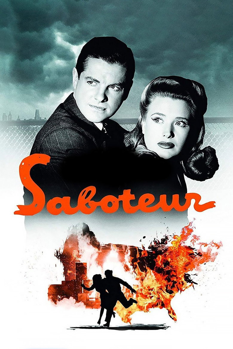 Саботаж / Saboteur (1942) TMDB poster