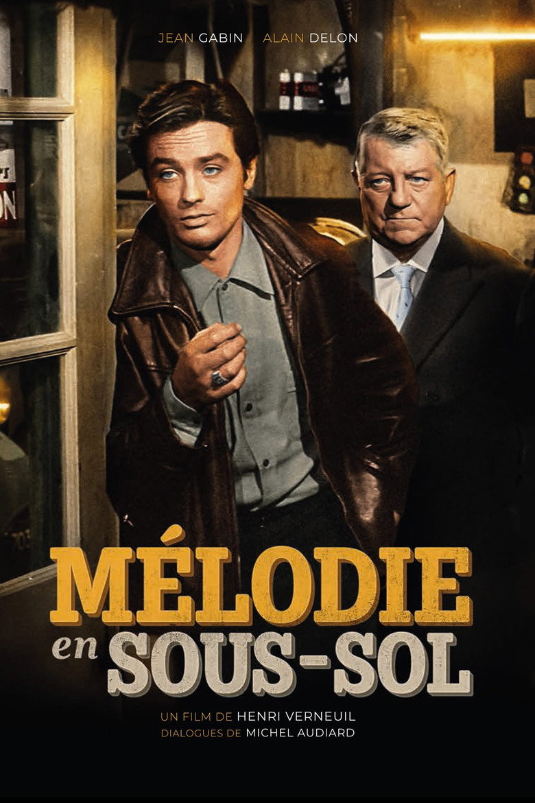 Мелодія з підвалу / Mélodie en sous-sol (1963) TMDB poster