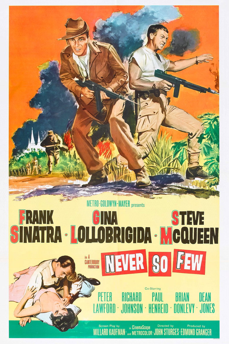 Never So Few (1959) TMDB poster