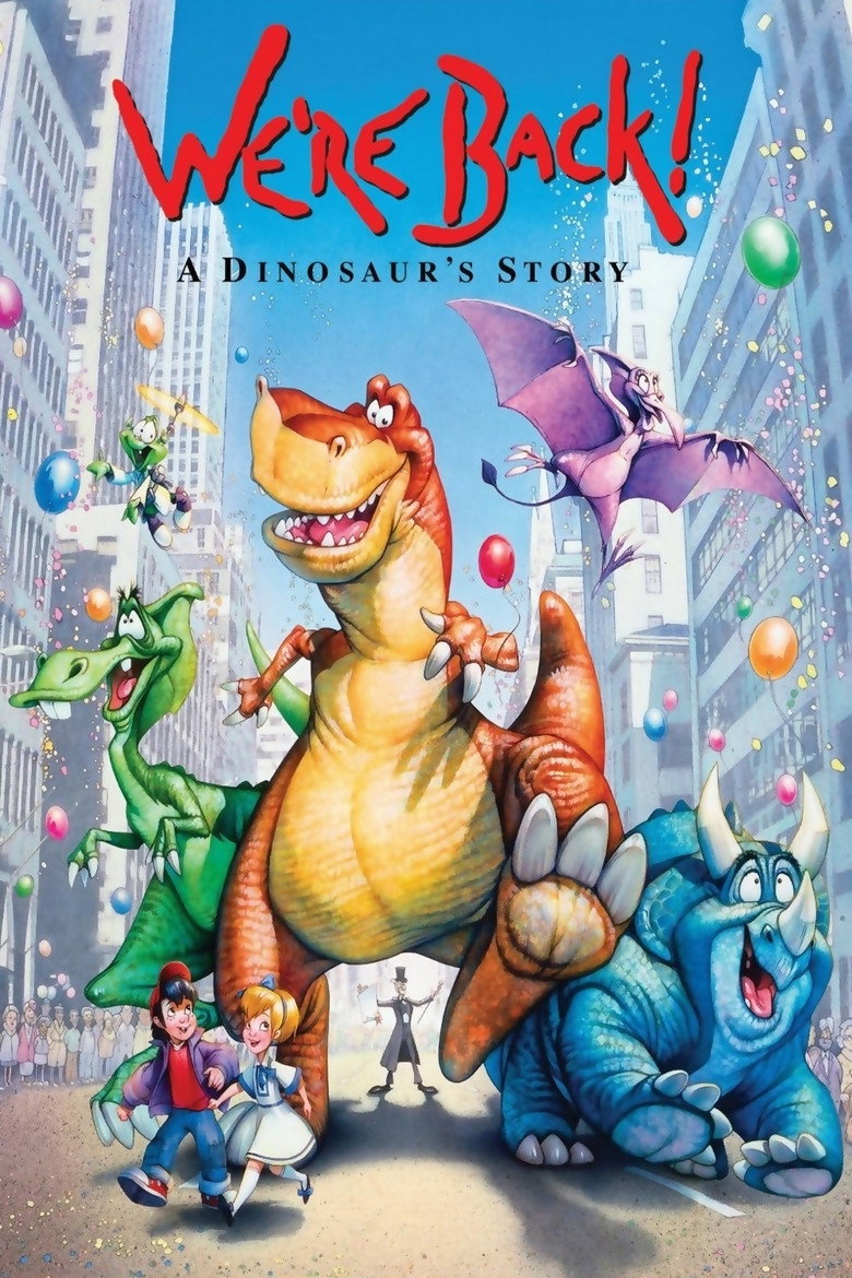 Ми повернулися! Історія динозаврів / We're Back! A Dinosaur's Story (1993) TMDB poster