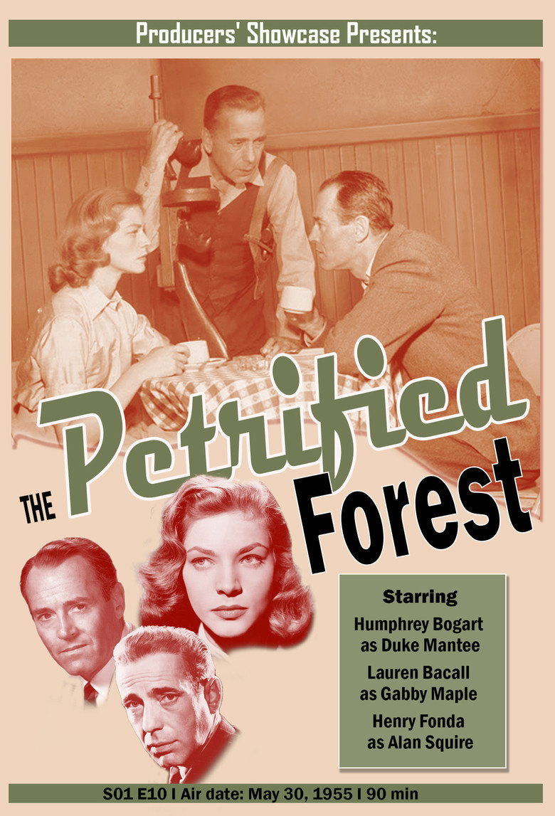 The Petrified Forest (1955) TMDB poster