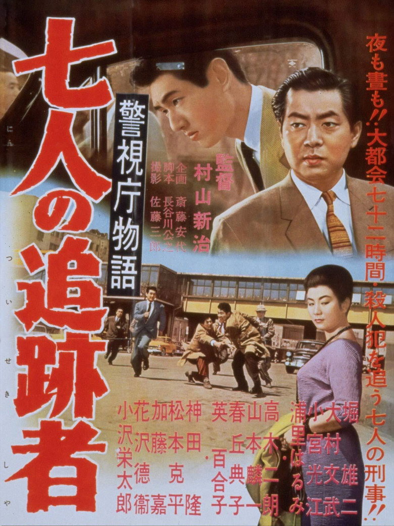 警視庁物語　七人の追跡者 (1958) TMDB poster
