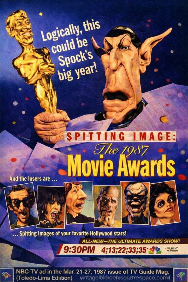 Spitting Image: The 1987 Movie Awards (1987) TMDB poster