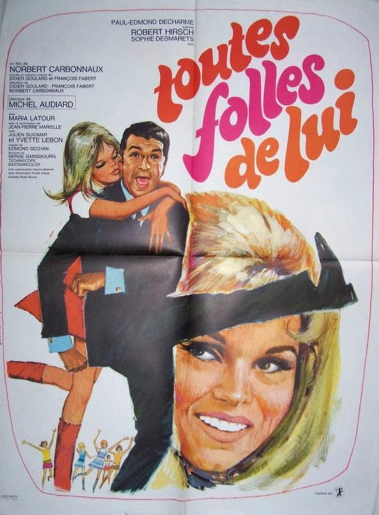 Toutes folles de lui (1967) TMDB poster