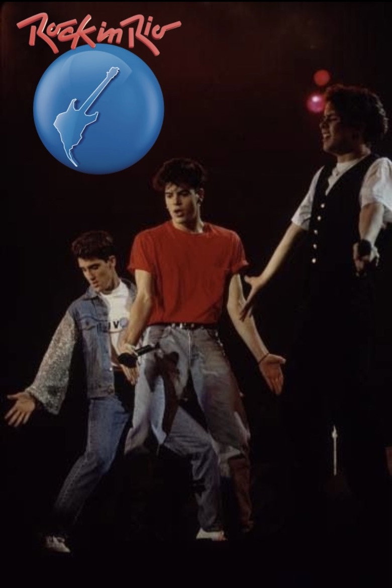 New Kids on the Block: Rock in Rio (1991) TMDB poster
