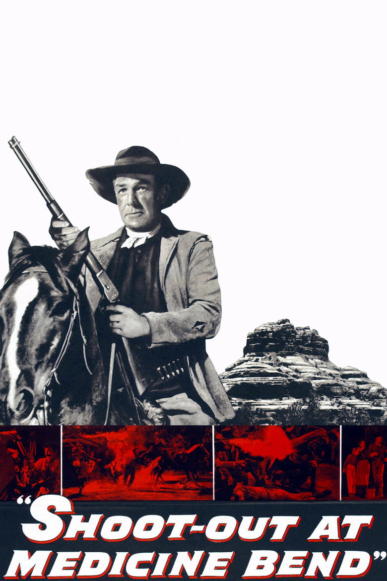 Shoot-Out At Medicine Bend (1957) TMDB poster