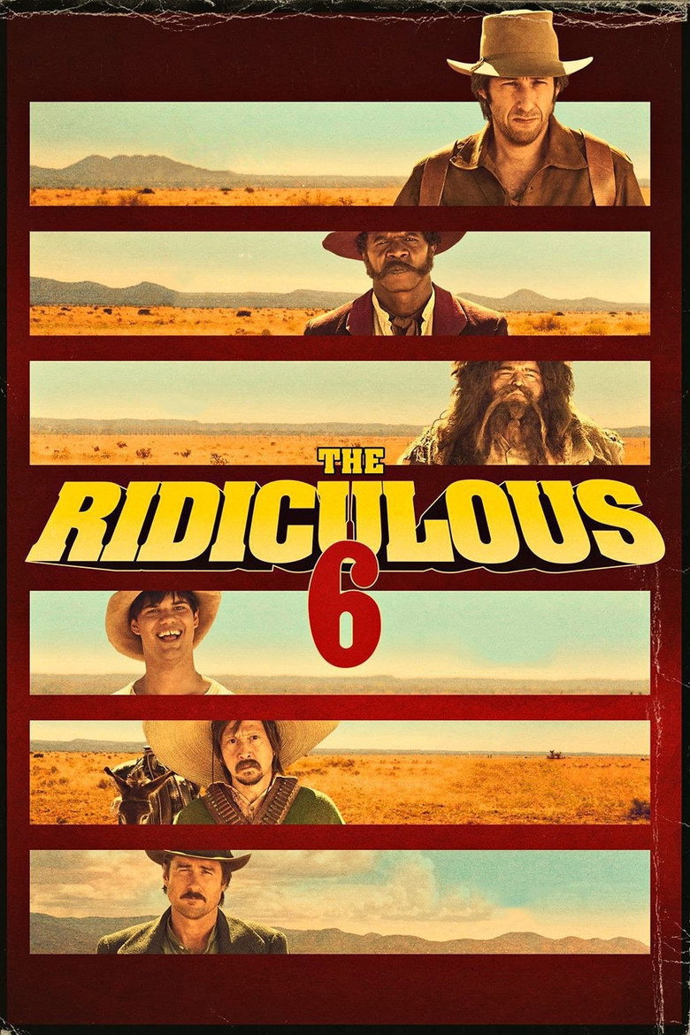 Недолуга шістка / The Ridiculous 6 (2015) TMDB poster