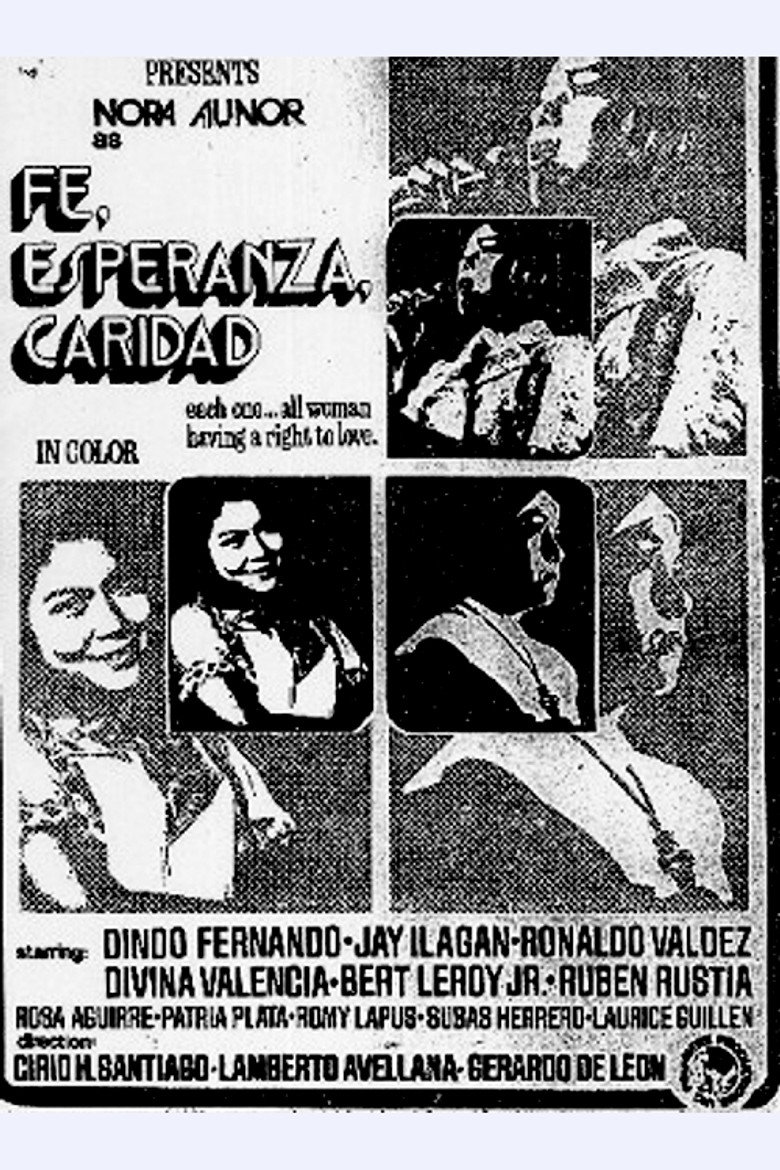 Fe, Esperanza, Caridad (1974) TMDB poster