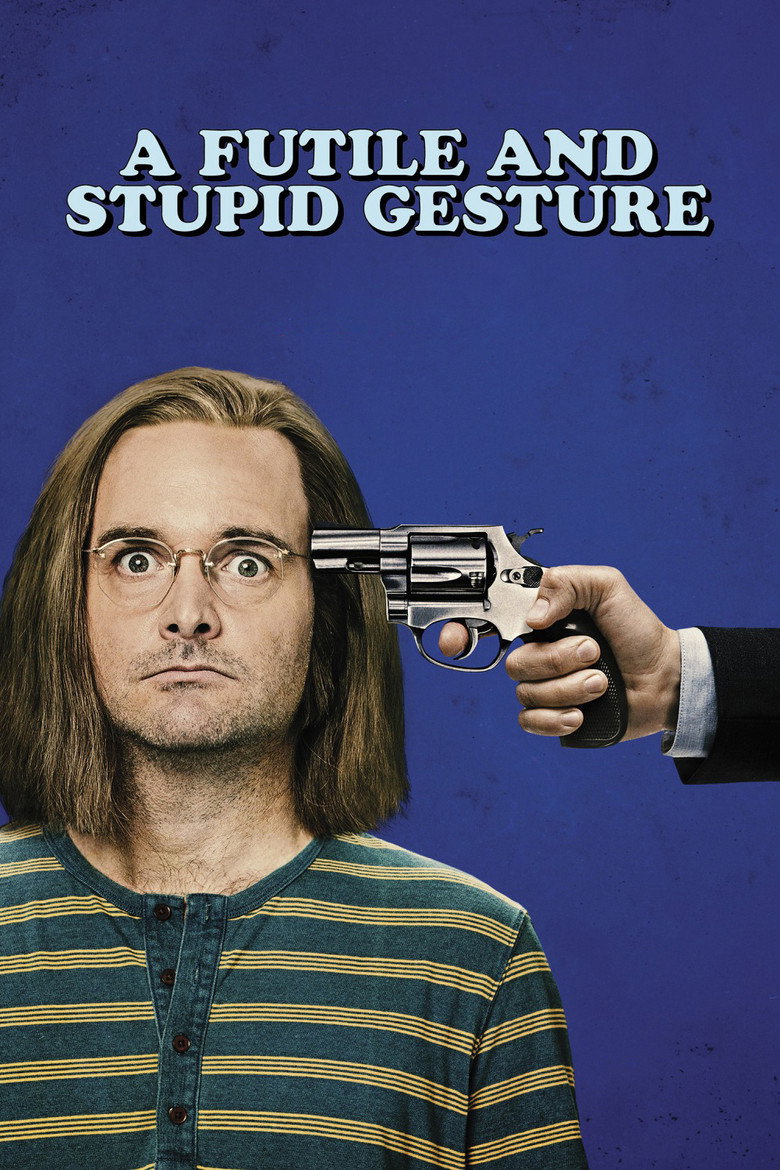 A Futile and Stupid Gesture (2018) TMDB poster