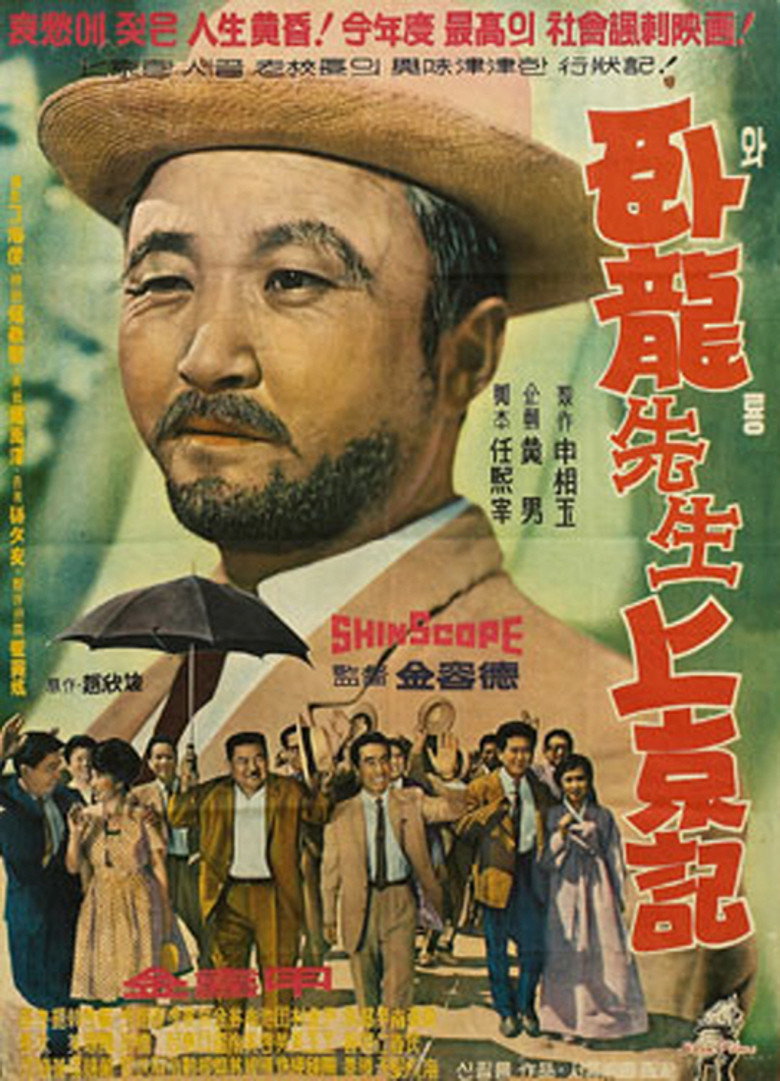 와룡선생 상경기 (1962) TMDB poster