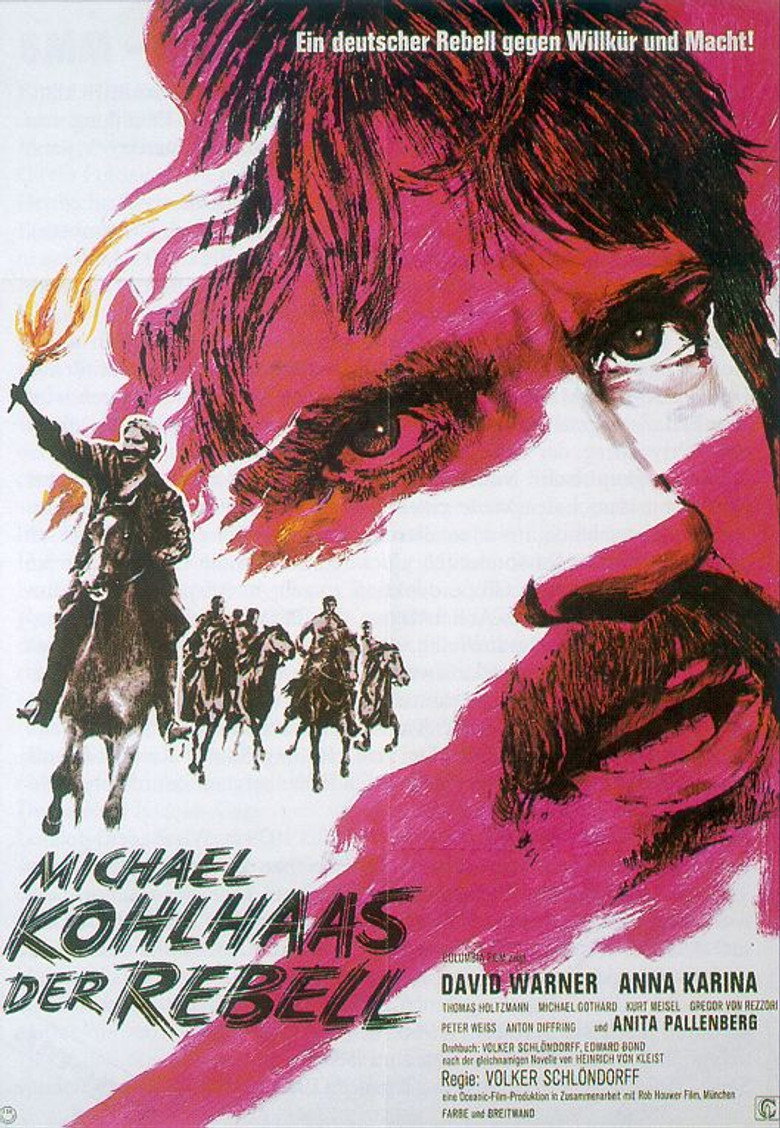 Michael Kohlhaas - Der Rebell (1969) TMDB poster