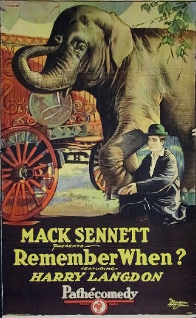 Remember When? (1925) TMDB poster