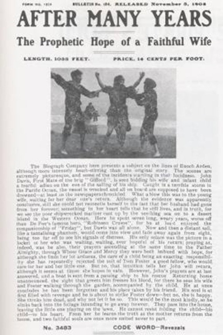 After Many Years (1908) TMDB poster