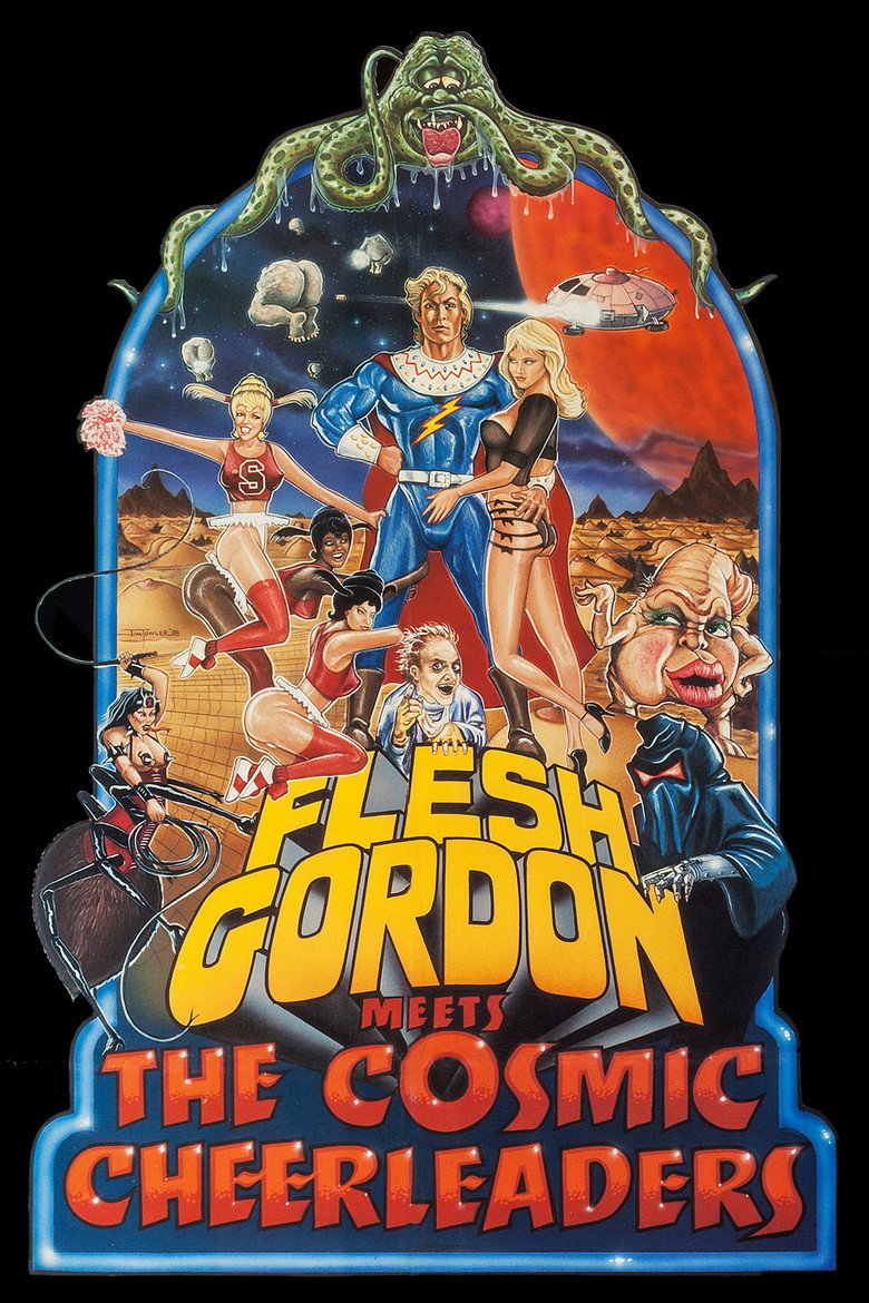 Flesh Gordon Meets the Cosmic Cheerleaders (1990) TMDB poster