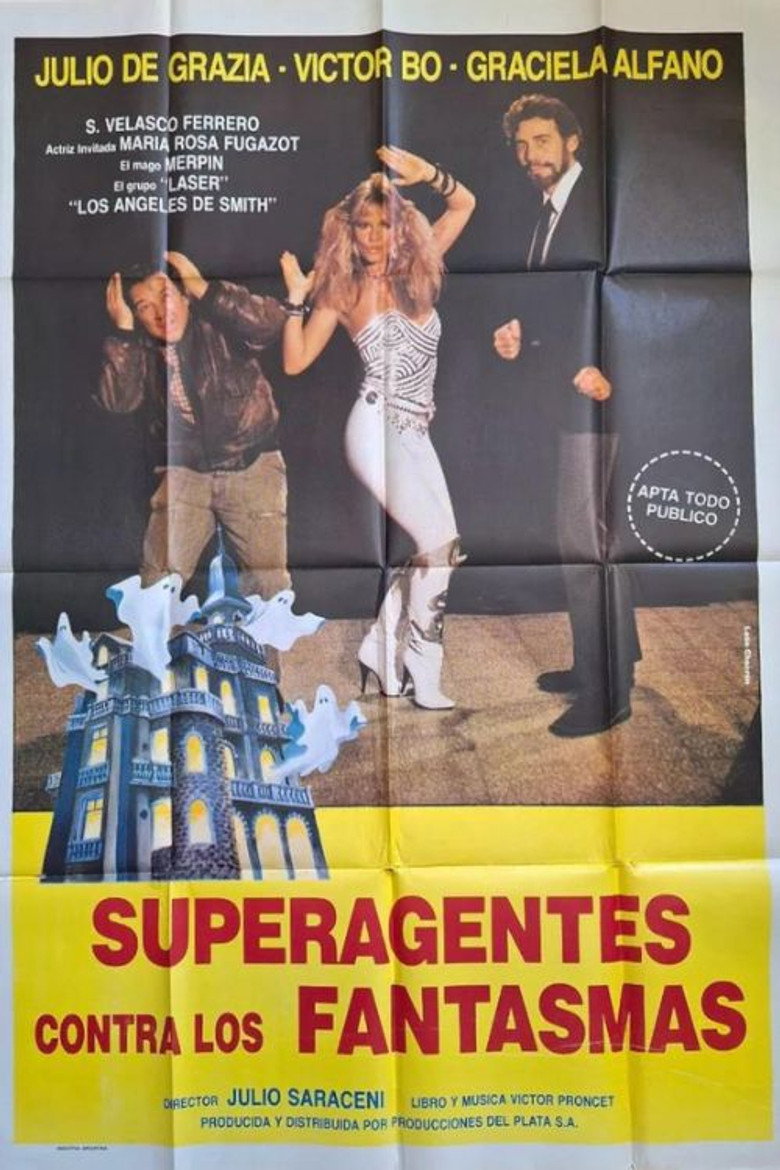 Superagentes contra los fantasmas (1986) TMDB poster
