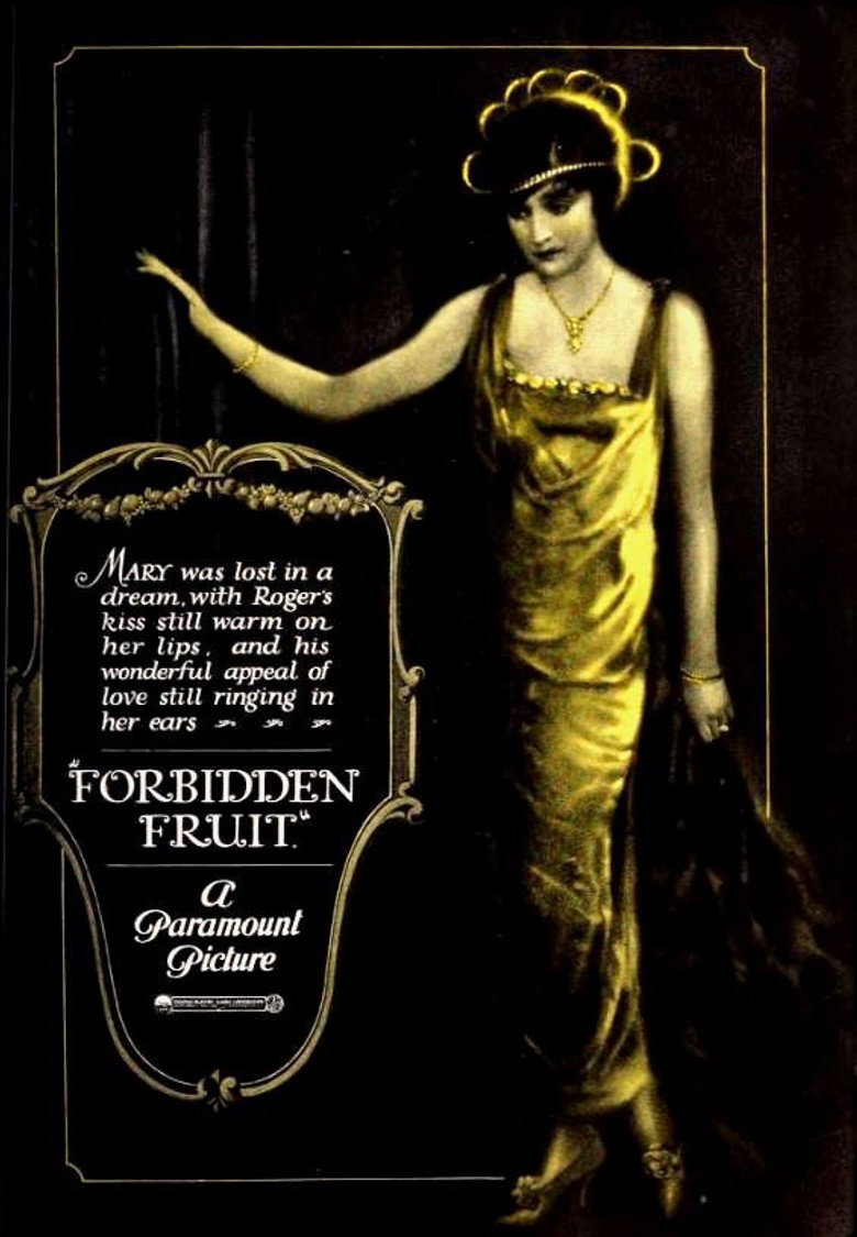 Forbidden Fruit (1921) TMDB poster