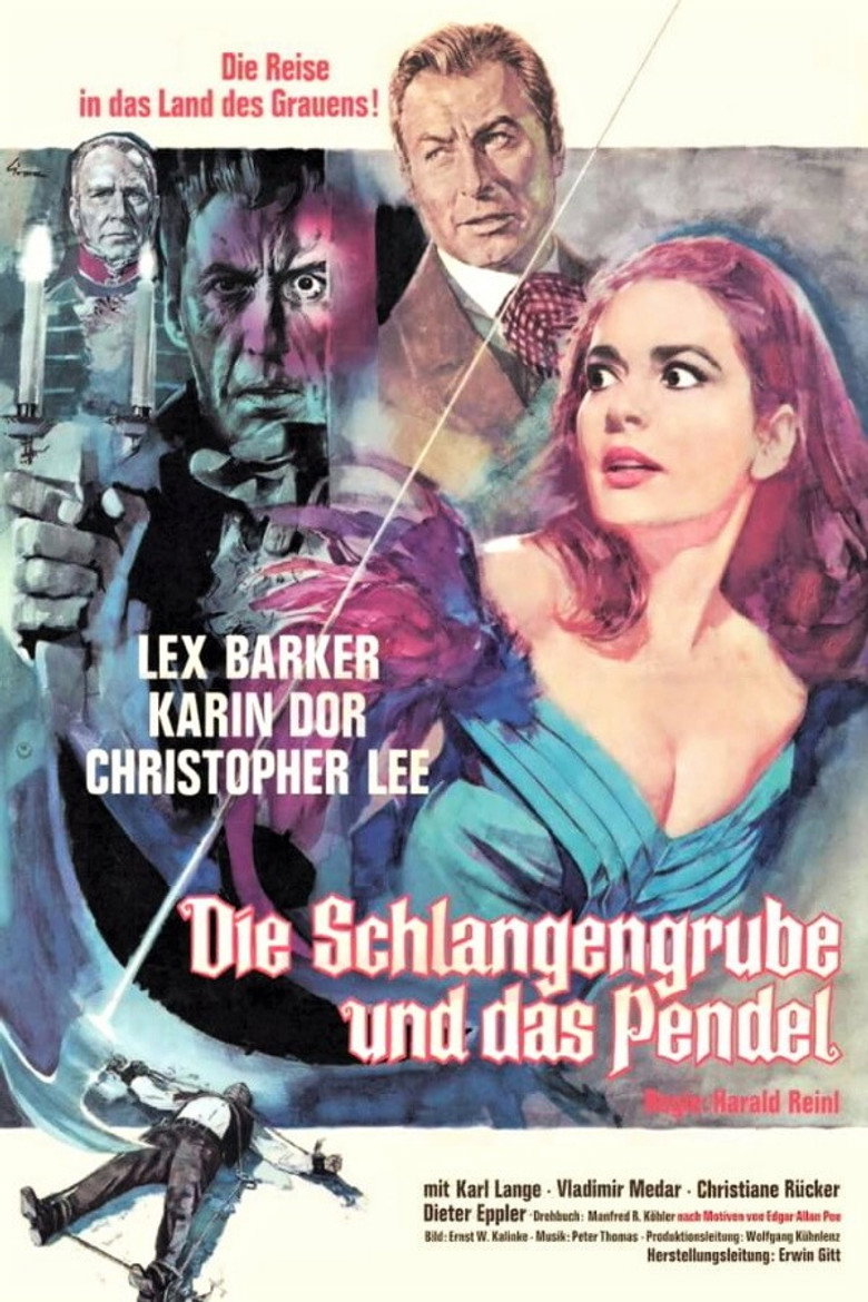 Die Schlangengrube und das Pendel (1967) TMDB poster