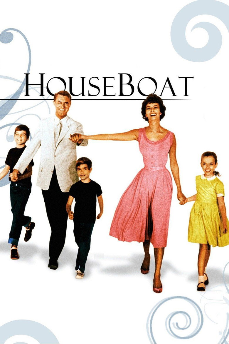 Houseboat (1958) TMDB poster