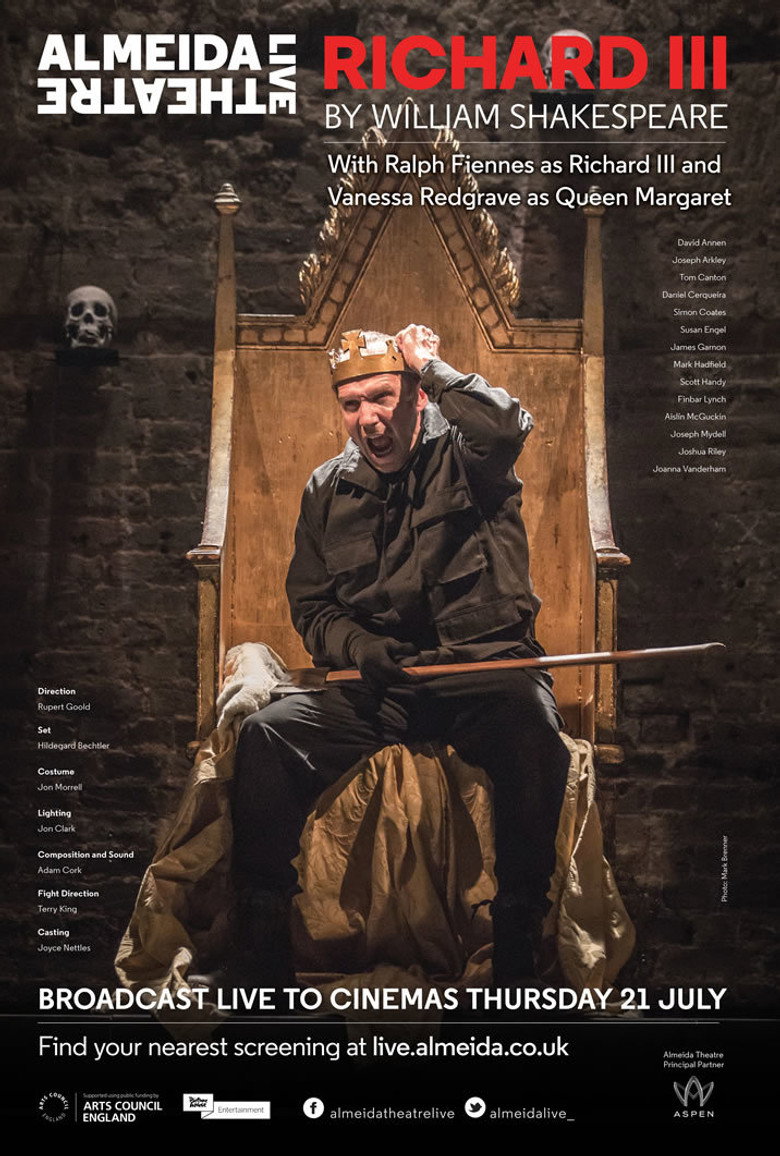 Almeida Theatre Live: Richard III (2016) TMDB poster