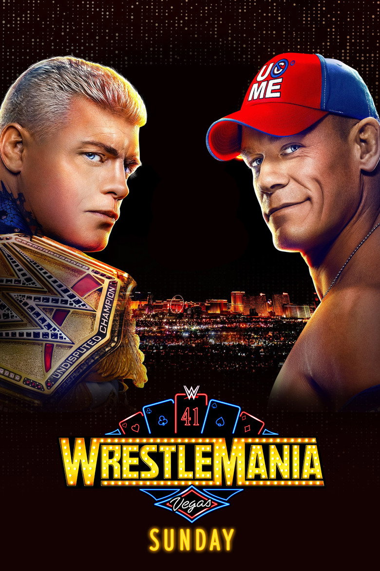 WrestleMania 41: Sunday (2025) TMDB poster