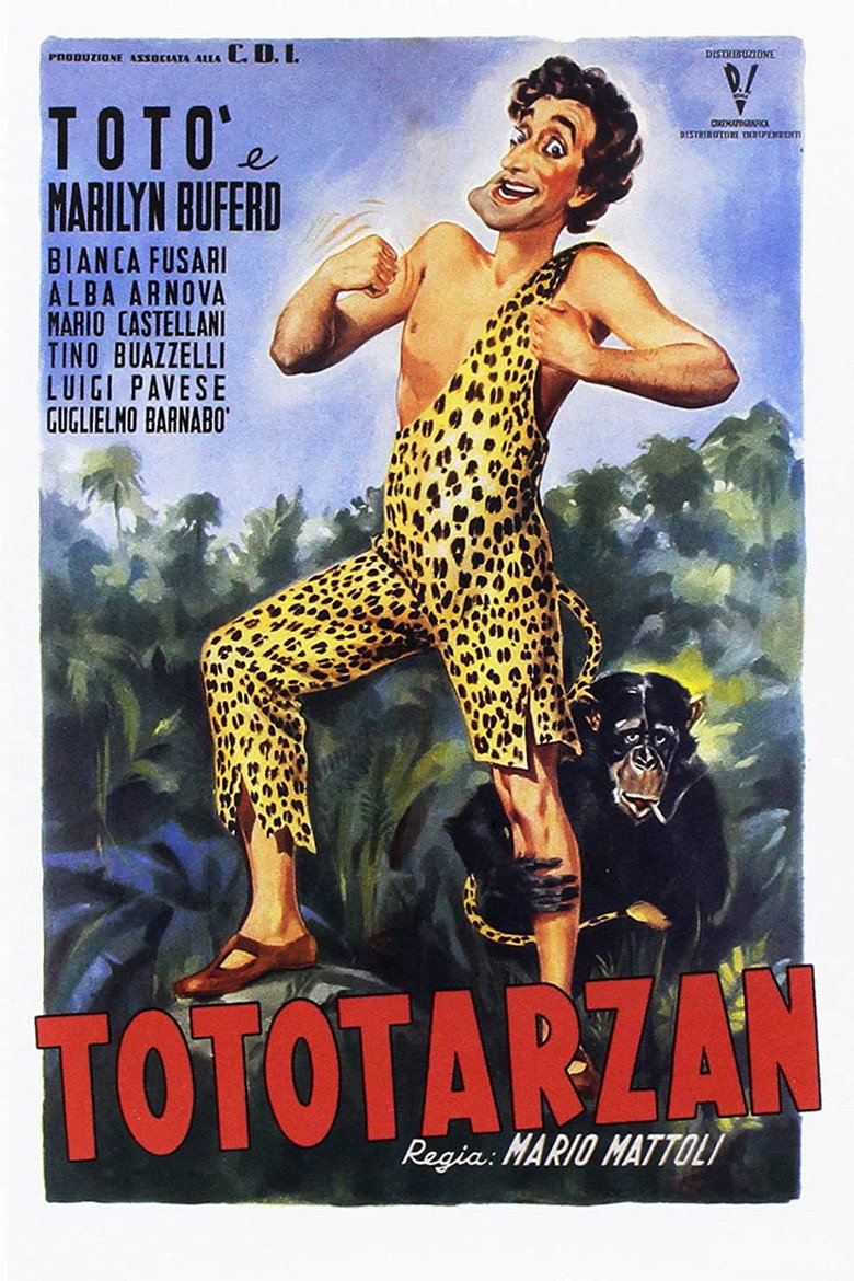 Tototarzan (1950) TMDB poster