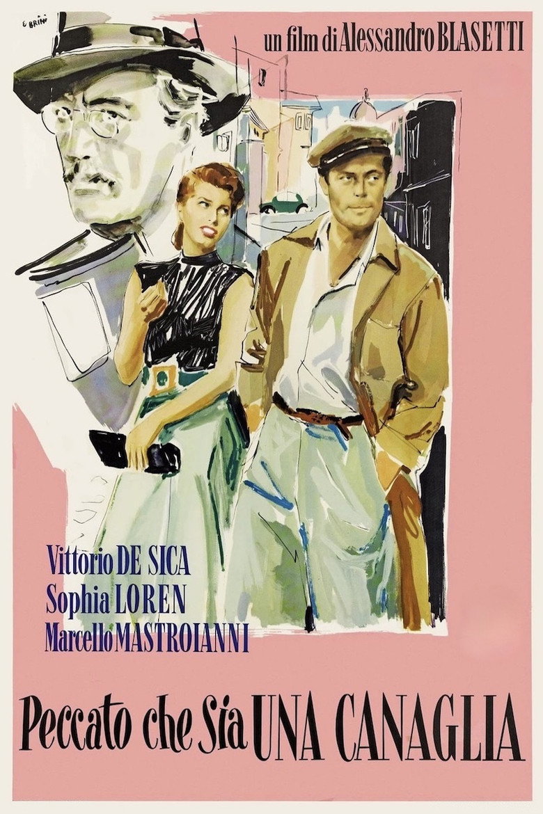 Peccato che sia una canaglia (1954) TMDB poster