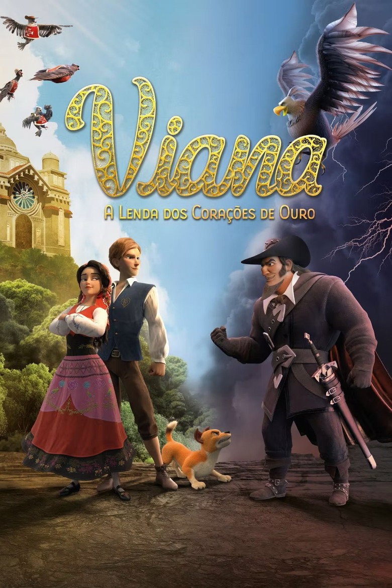 Viana – A Lenda dos Corações de Ouro (2026) TMDB poster