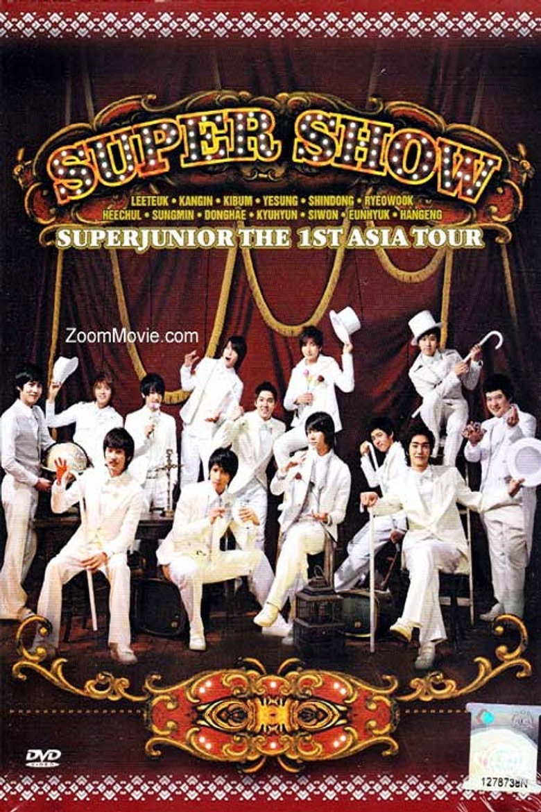 Super Junior World Tour - Super Show (2008) TMDB poster