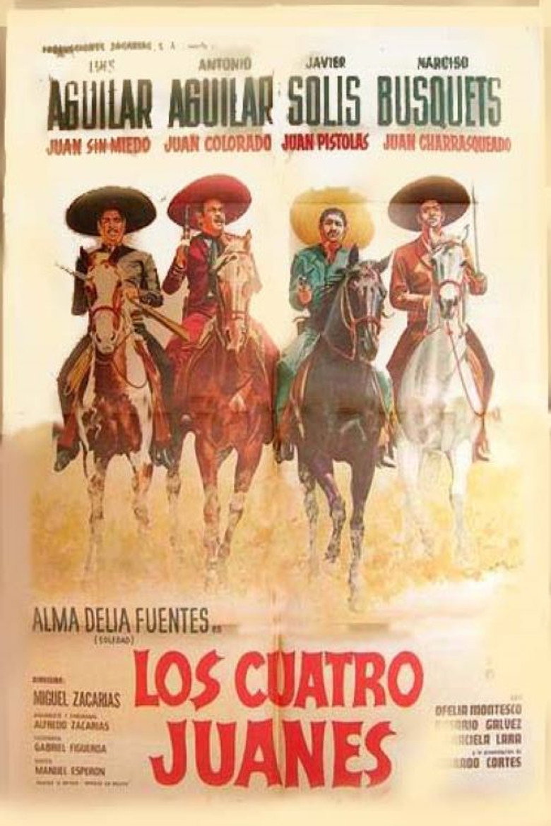 Los Cuatro Juanes (1966) TMDB poster