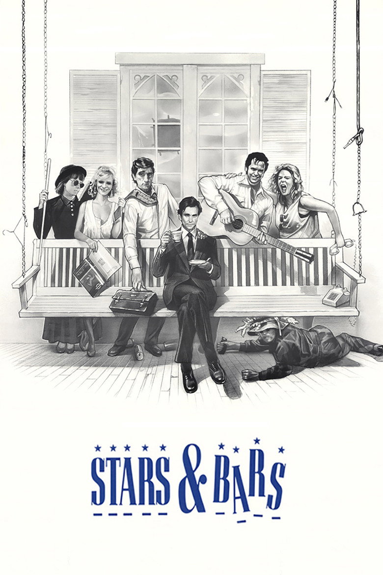 Stars & Bars (1988) TMDB poster