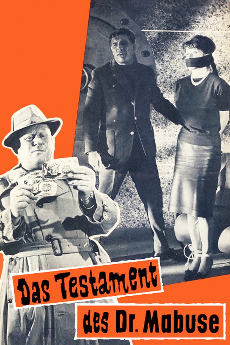 Das Testament des Dr. Mabuse (1962) TMDB poster