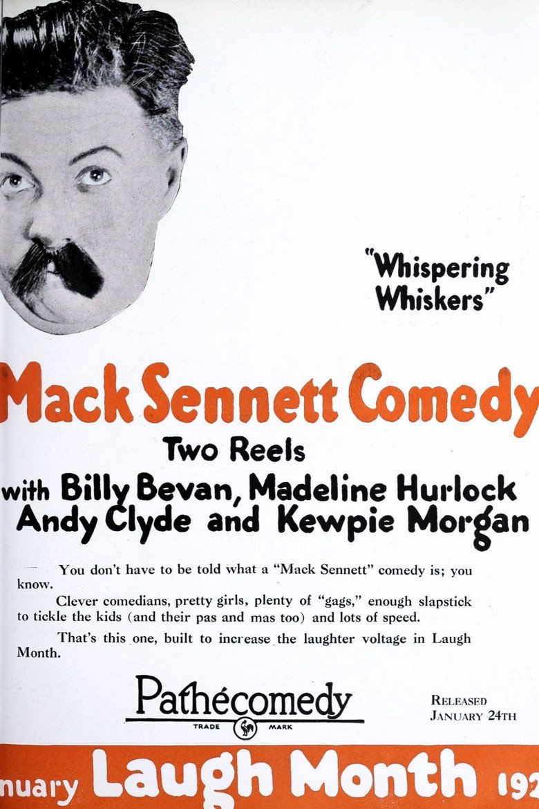 Whispering Whiskers (1926) TMDB poster