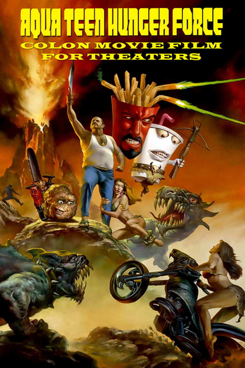 Aqua Teen Hunger Force Colon Movie Film for Theaters (2007) TMDB poster