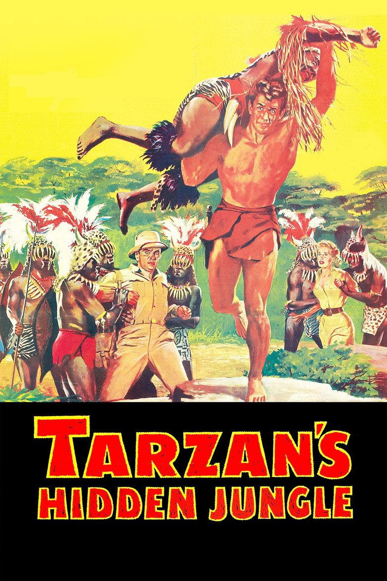 Tarzan's Hidden Jungle (1955) TMDB poster