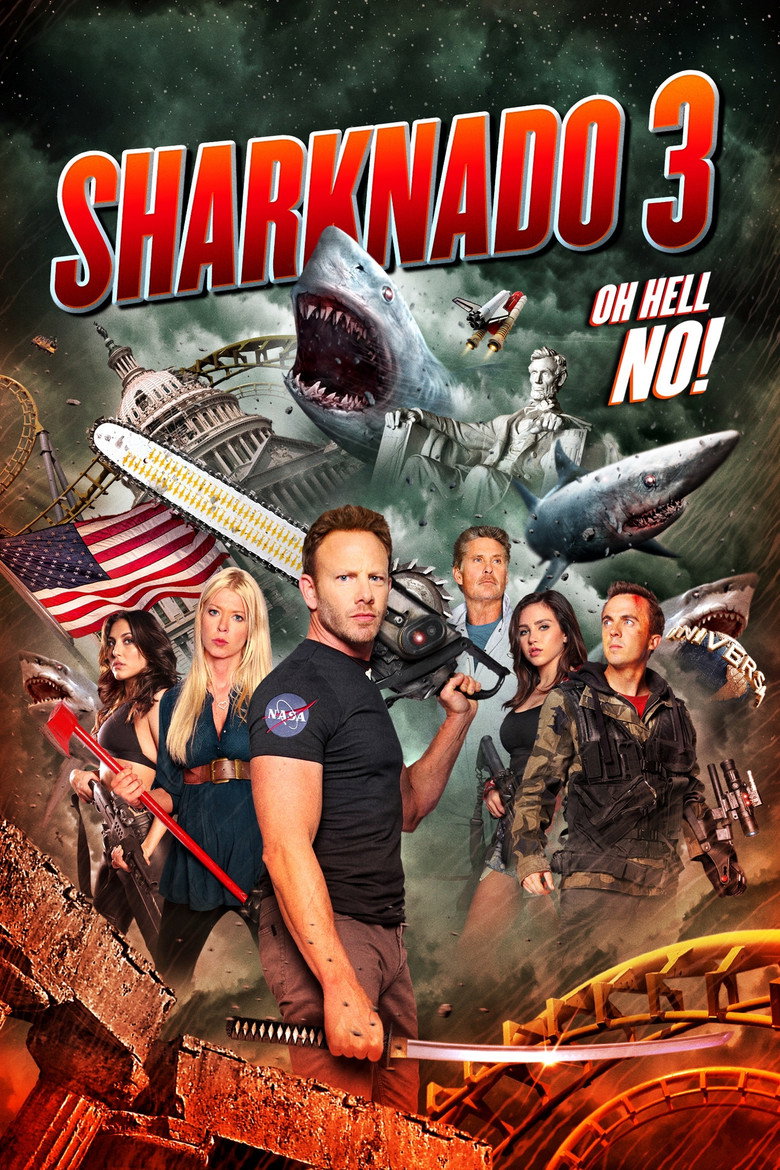 Акулячий торнадо 3: Ох, чорт забирай, ні! / Sharknado 3: Oh Hell No! (2015) TMDB poster