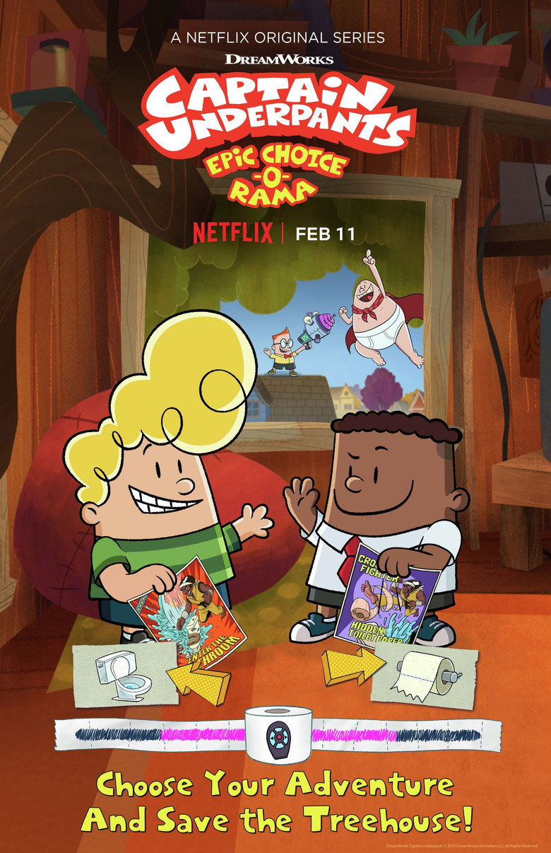 Captain Underpants Epic Choice-o-Rama (2020) TMDB poster