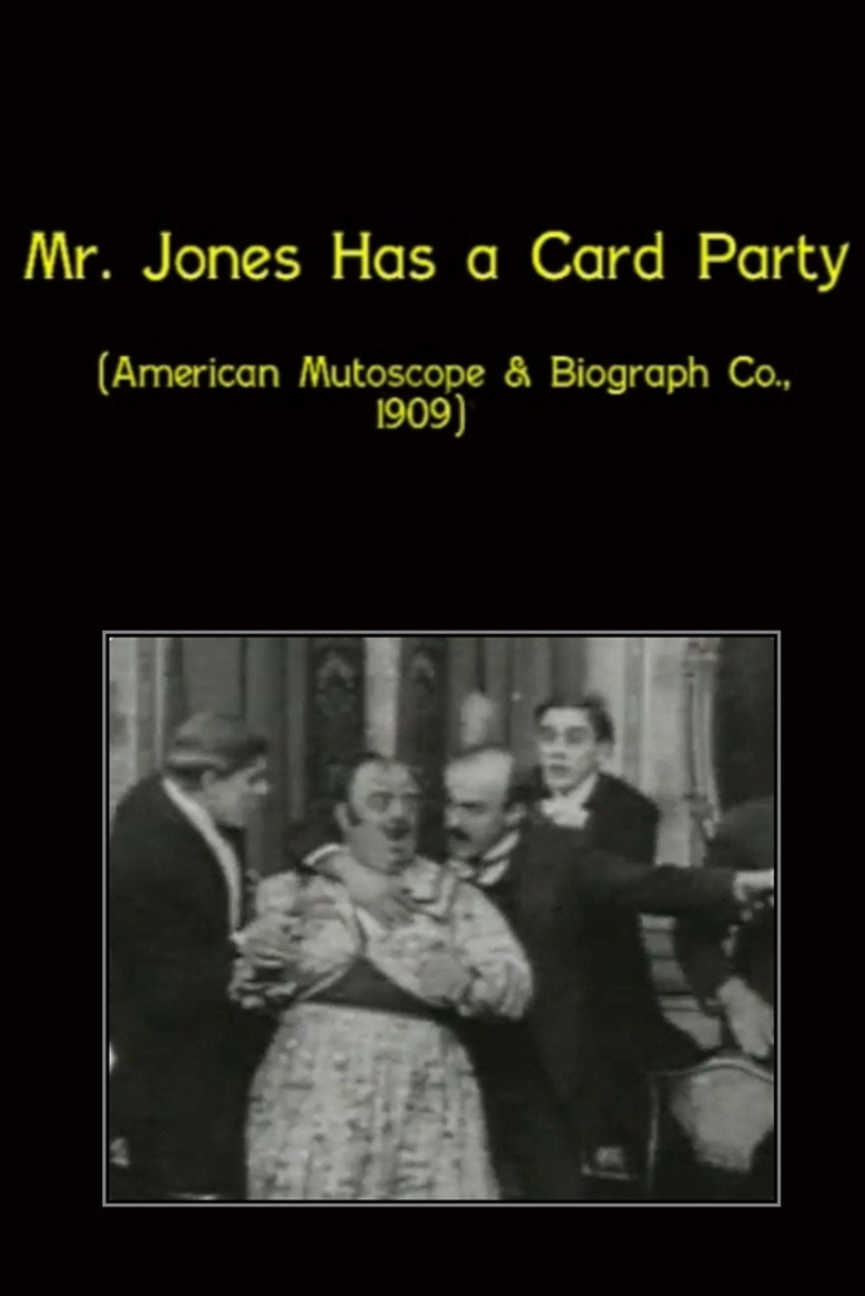 Mr. Jones Has a Card Party (1909) TMDB poster