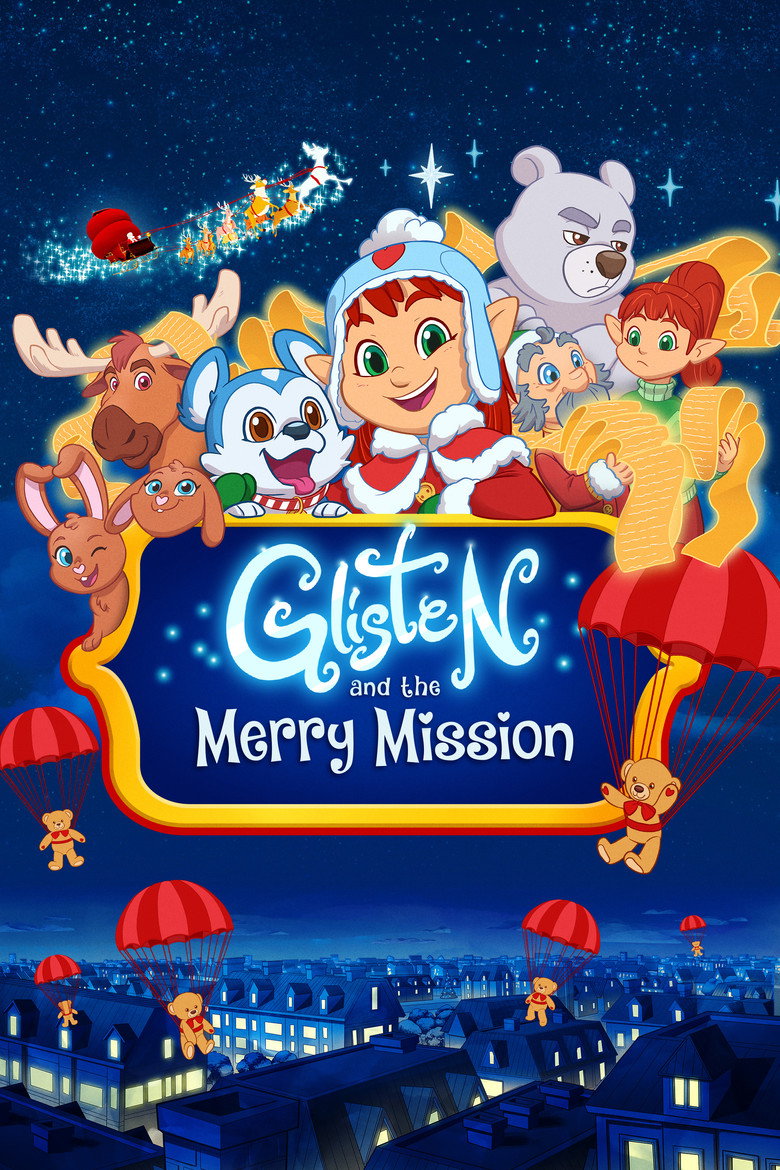 Glisten and the Merry Mission (2023) TMDB poster