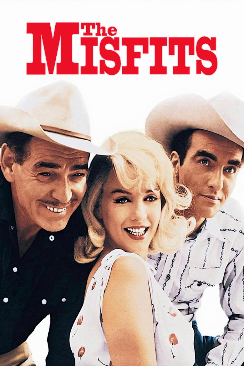 Невдахи / The Misfits (1961) TMDB poster
