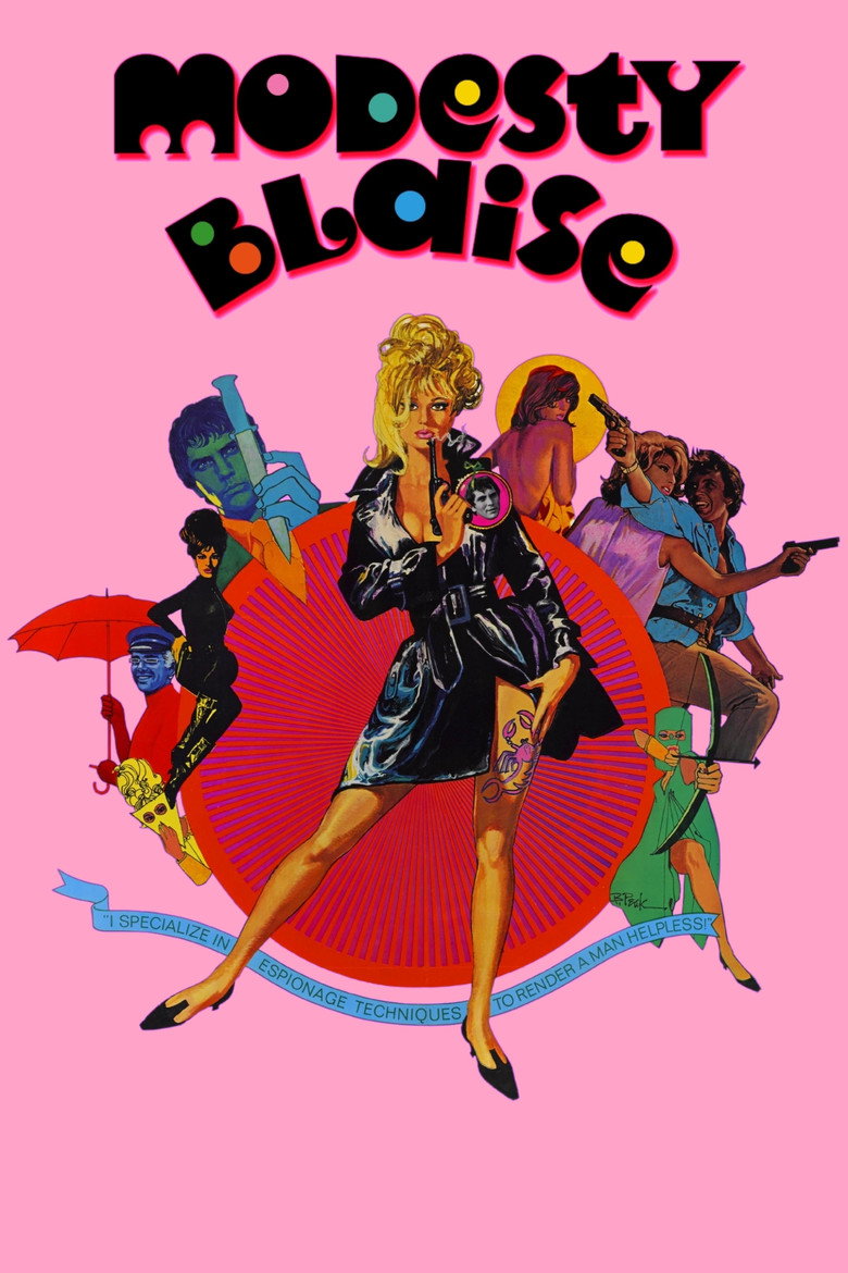 Modesty Blaise (1966) TMDB poster