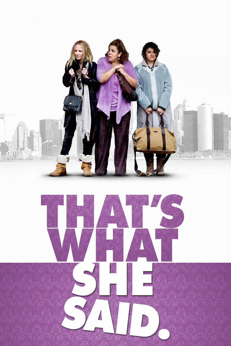 That's What She Said (2012) TMDB poster