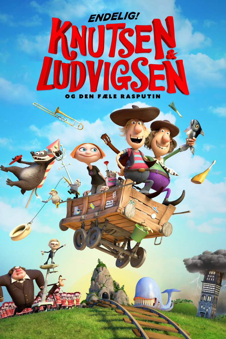 Двоє друзів та борсук / Knutsen & Ludvigsen og den fæle Rasputin (2015) TMDB poster